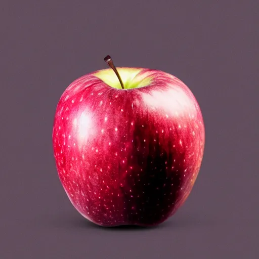 Image similar to an apple doing CrossFit, super detailed, hd image