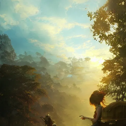 sarah from the last of us by sylvain sarrailh, rhads,, Stable Diffusion