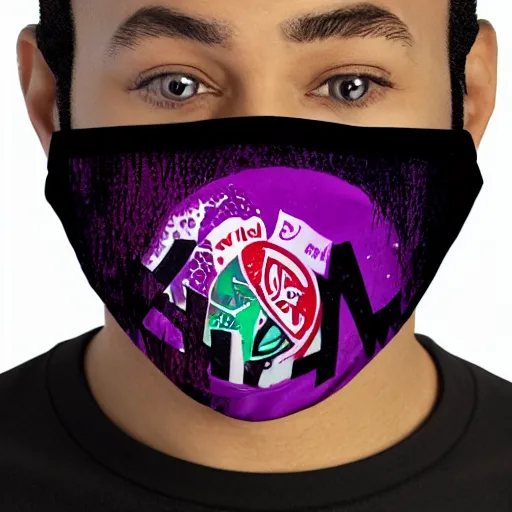 Image similar to Hip hop inspired covid face mask design