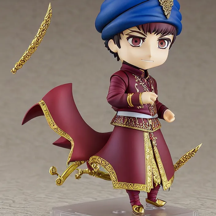 Image similar to suleiman the magnificent, an anime nendoroid of suleiman the magnificent, figurine, detailed product photo