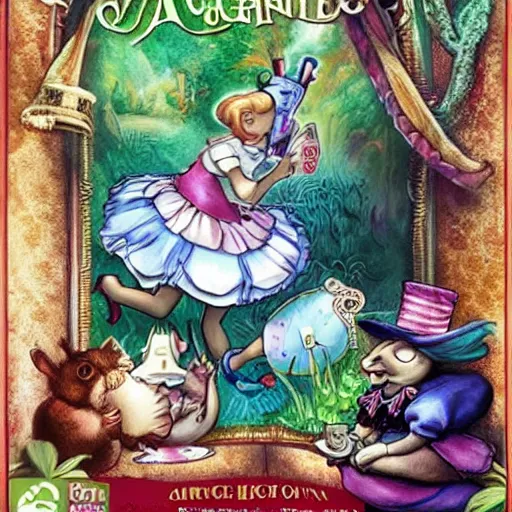 Image similar to alice in wonderland