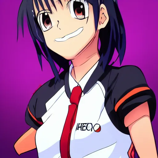 Image similar to realistic school portrait photo of jirou from my hero academia as a real person