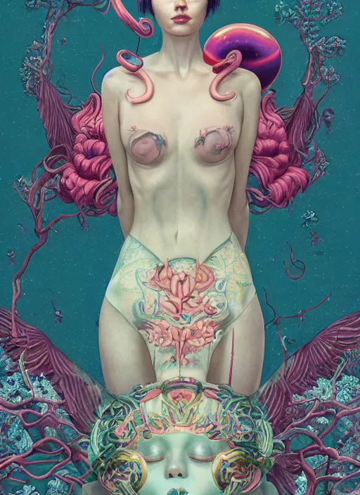 Prompt: bdsm : : by martine johanna and simon stalenhag and chie yoshii and casey weldon and wlop : : ornate, dynamic, particulate, rich colors, intricate, elegant, highly detailed, centered, artstation, smooth, sharp focus, octane render, 3 d