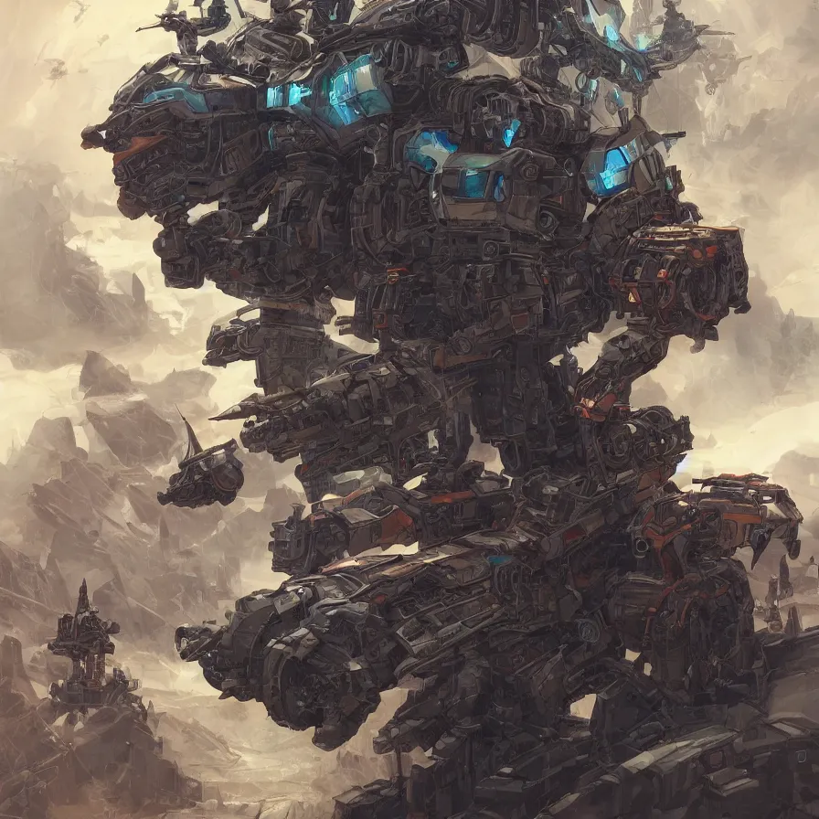 Image similar to Portrait of Bernie Sanders piloting a battle mech, fantasy, intricate, highly detailed, digital painting, trending on artstation, sharp focus, illustration, style of Stanley Artgerm and Momo Koshu and Dan Mumford