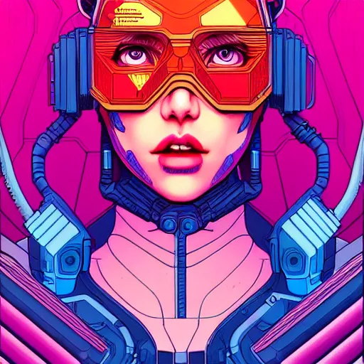 Prompt: portrait painting of a cyberpunk olivia hye hacker, sharp focus, award - winning, trending on artstation, masterpiece, highly detailed, intricate. art by josan gonzales and moebius and deathburger