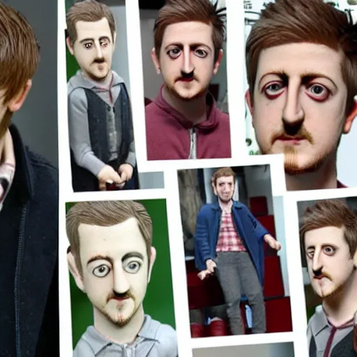 Image similar to arthur darvill claymation