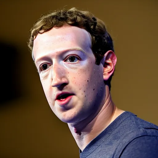 Prompt: Mark Zuckerberg lurking in the shadows like a ghost