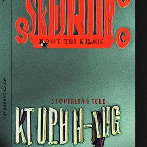 Image similar to Book cover by Stephen King