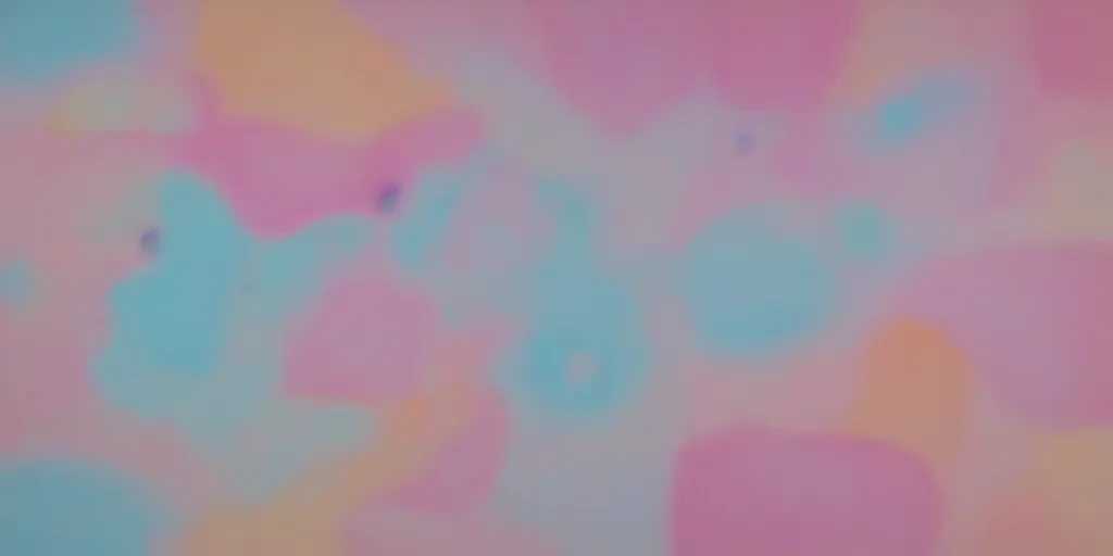 Prompt: an abstract painting of blush pastel blobs with smooth color transitions