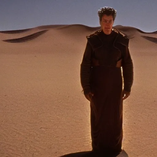 Image similar to kramer in david lynch's dune, movie still