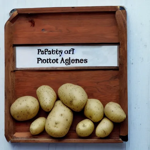 Image similar to a potato judge