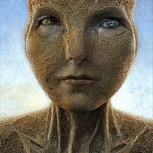 Prompt: A character by Peter Gric