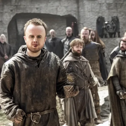 Image similar to Jesse Pinkman in the game of thrones