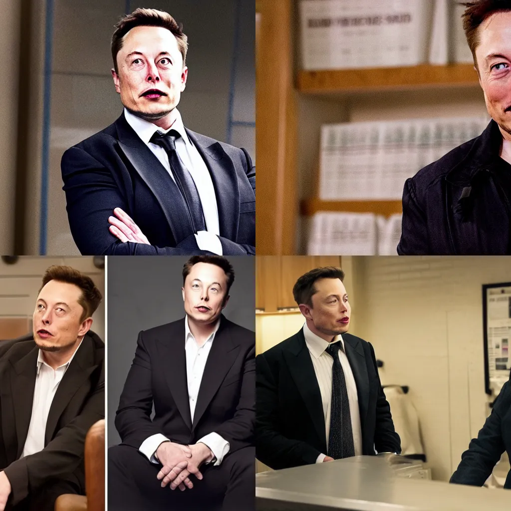 Prompt: elon musk as a character on law and order svu, special victims unit