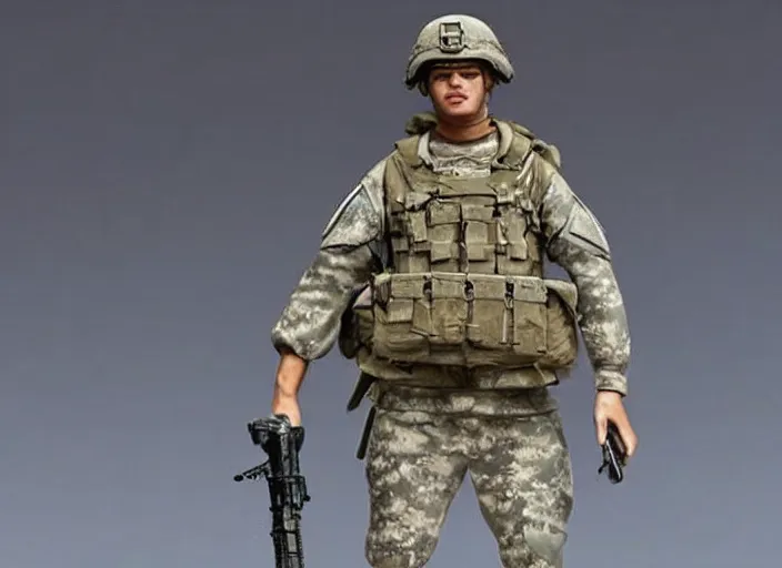 Image similar to Image on the store website, eBay, Full body, highly detailed 80mm resin figure of Modern U.S. Soldiers