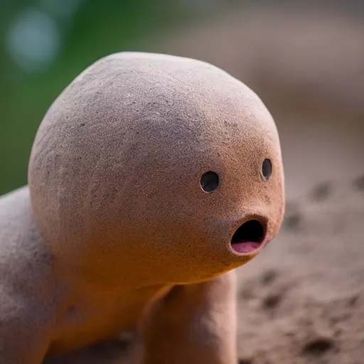 Image similar to national geographic photo of diglett, pokemon in the wild, intricate, portrait, 8 k highly professionally detailed, hdr, award winning