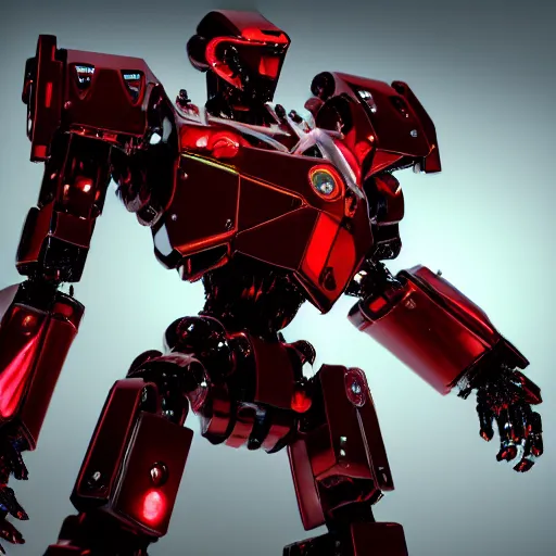 Prompt: a shiny ornate boxing red humanoid mecha in galaxy, epic pose, bright, by war robots, real steel ( 2 0 1 1 ), westworld and eve venture and pacific rim and machine warrior 5, cryengine, frostbite 3 engine, sharp focus, 8 k, high definition, insanely detailed, beautiful lighting,