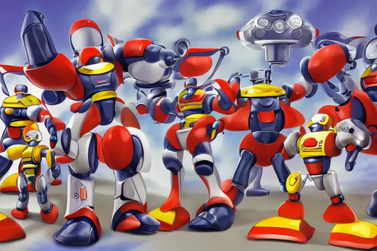 Image similar to metabots medabots