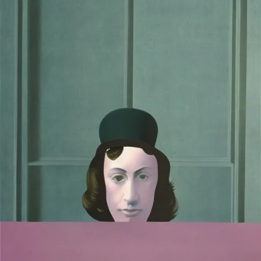 Prompt: wallpaper by magritte