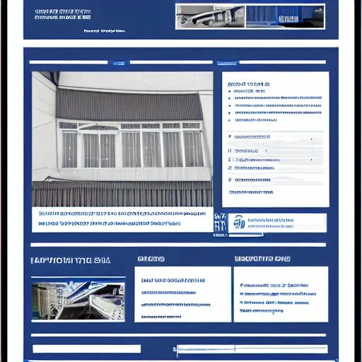 Image similar to detailed blue - print of web - site