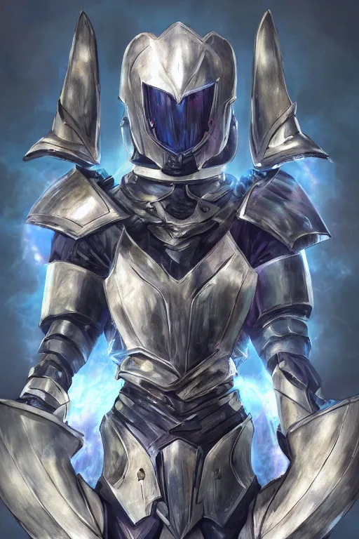 Image similar to helmet armor guardian destiny in witch queen illumination ray tracing hdr fanart arstation by sung choi robot ninja mask and eric pfeiffer and gabriel garza and casper konefal