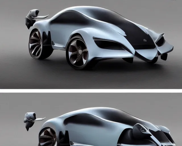 Image similar to car design in the style of koala, amazing concept art, award - winning photorealistic illustration hdr 8 k