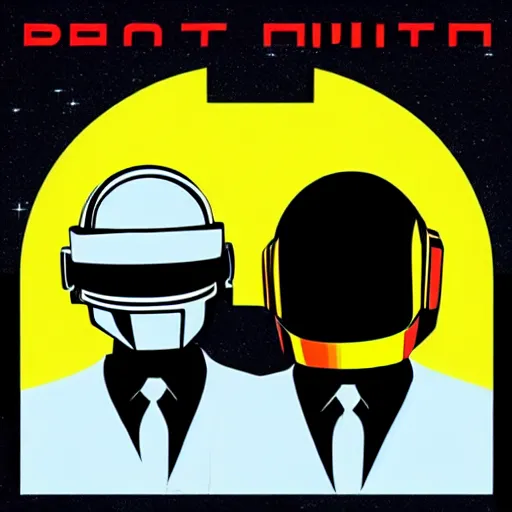 Prompt: daft punk album cover featuring steven universe, album cover