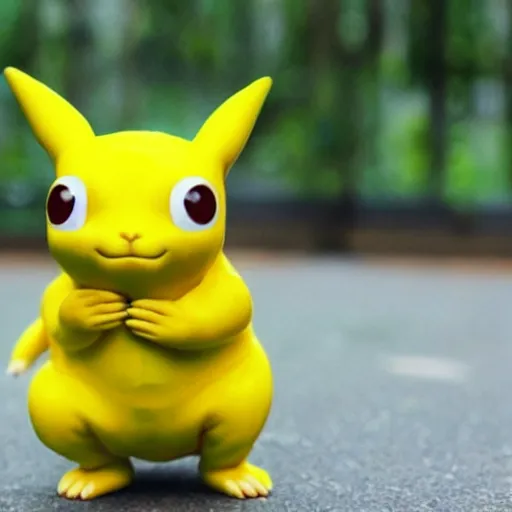 Image similar to Pickachu as a real person