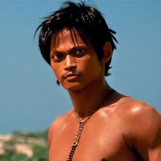 Image similar to a fill still of Luffy in City of God(2002)