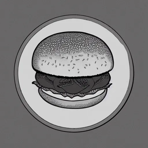 Prompt: burger, super detailed