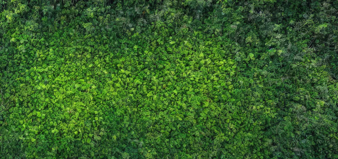 Image similar to a very high resolution image from a new movie. amazon forest made of plastic bags of different colors. photorealistic, photography, directed by anthony russo