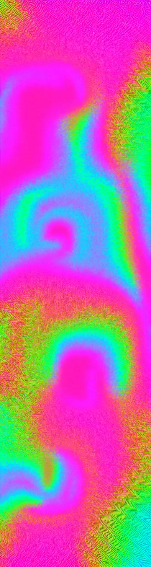 Prompt: hyperrealistic op-art optical illusion in the style of escher and fractal mandelbrot pastel rainbows made of pink syrup and cotton candy