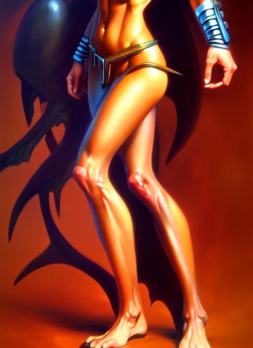 Image similar to portrait of young courtney cox as an amazon girl, full body, painted by stanley artgerm, boris vallejo, fantasy art, sleek curves, sharp focus, trending on artstation hq, deviantart