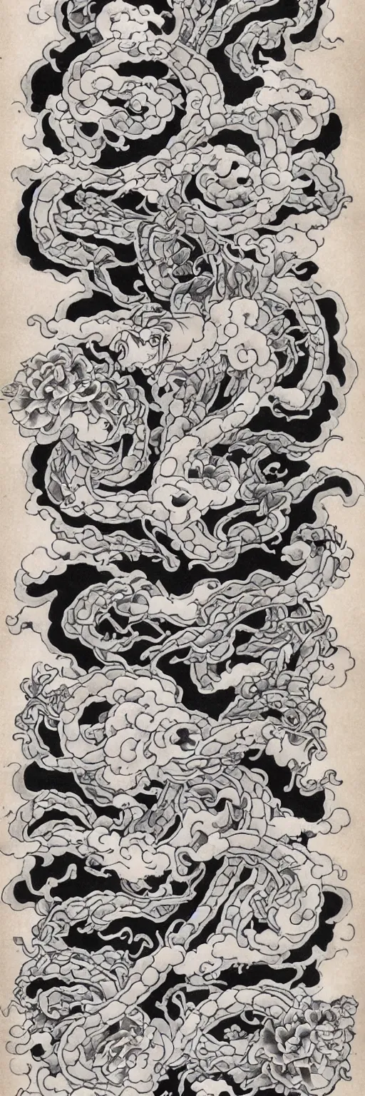 Image similar to Traditional Japanese Tattoo Reference Sheet