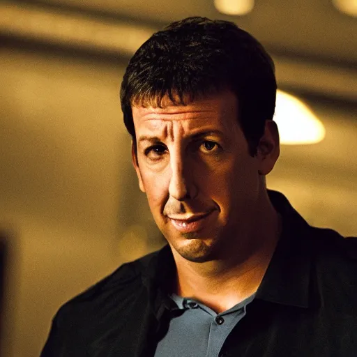 Image similar to Adam Sandler in Mission Impossible