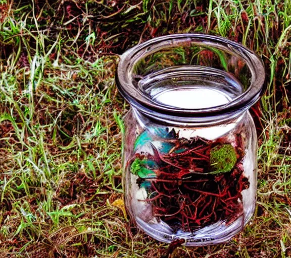 Image similar to corrupted jar full of bad mojo, photo pic by voodoo 35mm H 576