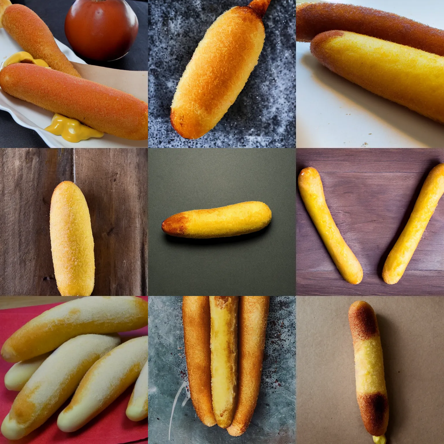 Prompt: a sexy corndog