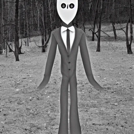 Prompt: Slenderman