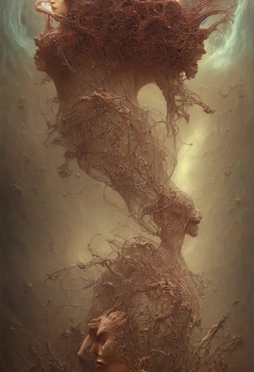 Image similar to ghost of nobody, by artgerm and yoshitaka amano and moebius and hr giger and zdislaw beksinski and alphonse mucha, matte painting, hyperdetailed, symmetry, inspiration, hope, surreal, ornate, nebula, explosions in the sky, trending on artstation