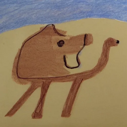 How to DRAW a CAMEL Easy Step by Step Drawing Animals - YouTube