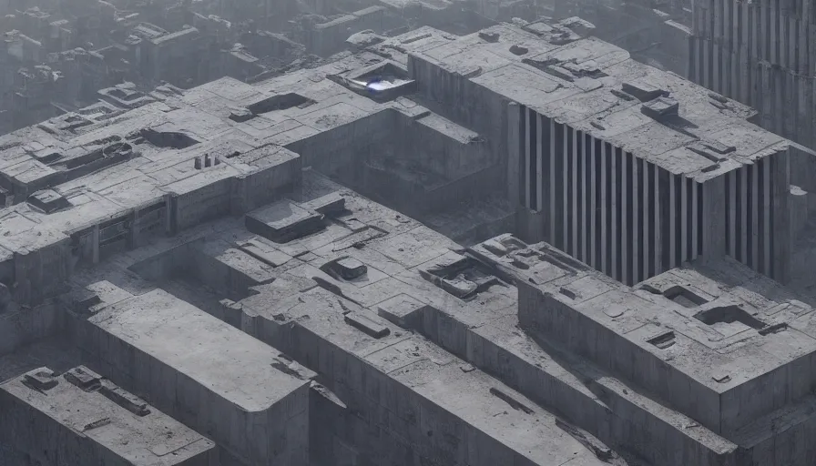 Image similar to big height brutalist imperial military base, drawing architecture, ultra very long shot, top angle, imperial architecture in rogue one, pritzker architecture prize, brutalism architecture, jan urschel, greig fraser