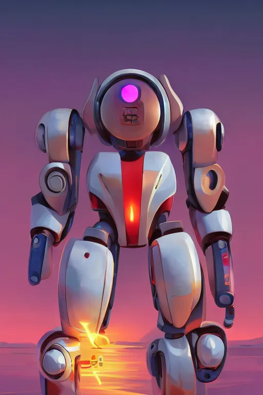 Image similar to metabots medabots medarotto medarot robot minimalist comics helmet mask neon cybereye, behance hd by jesper ejsing, by rhads, makoto shinkai and lois van baarle, ilya kuvshinov, rossdraws global illumination ray tracing hdr radiating a glowing aura