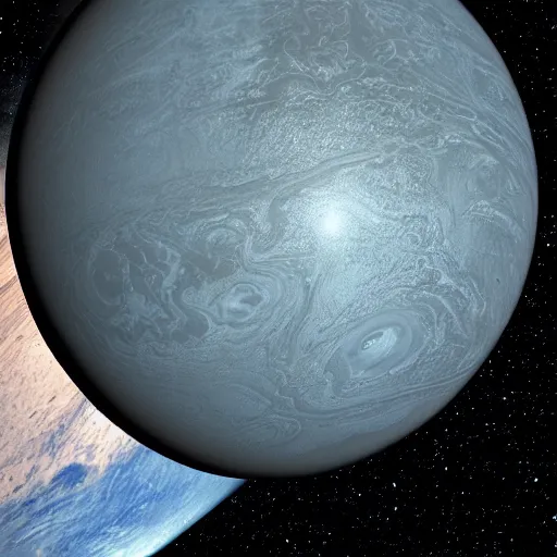 Image similar to Highly detailed 📷 nearby exo planet 🌐