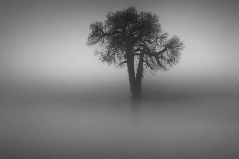 Image similar to ansel adams. fujifilm 5 0 - 1 4 0 mm f 2. 8 long - exposure photographs that convey ominous and calm spooky. dust bowl blues incoming dust storm