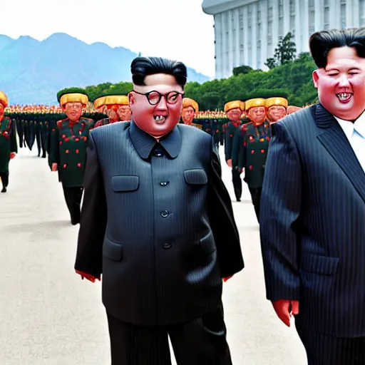 Image similar to kim jong - un very fat