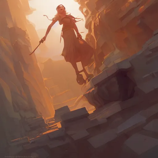 Image similar to hero world raiders of the lost ark 1 9 8 1, behance hd by jesper ejsing, by rhads, makoto shinkai and lois van baarle, ilya kuvshinov, rossdraws global illumination