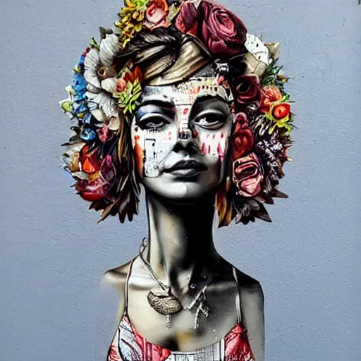 Image similar to A beautiful sculpture. If you can meet with Triumph and Disaster and treat those two impostors just the same. by Sandra Chevrier intuitive