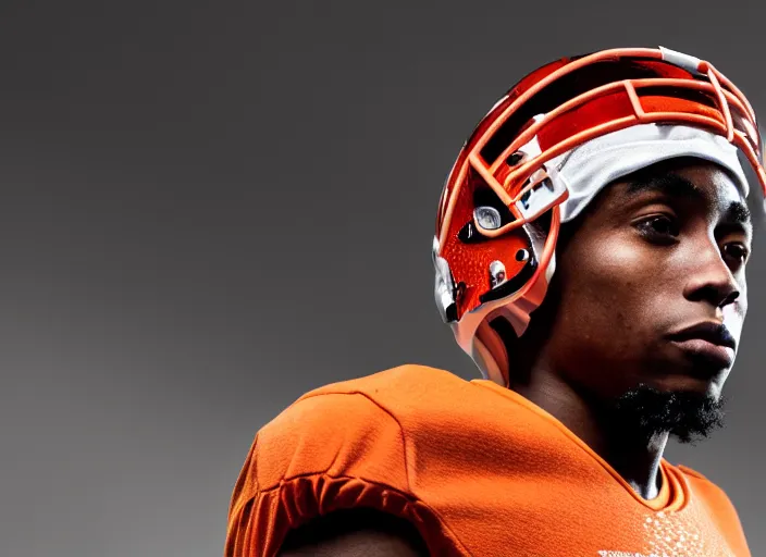 Image similar to side profile shot of kentrell gaulden youngboy never broke again, 8 k