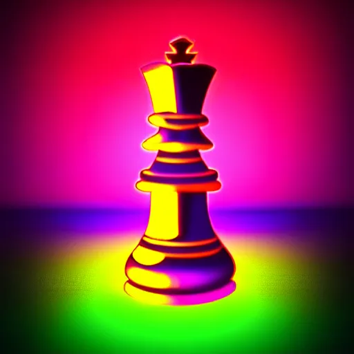 Prompt: Polaroid photo of a queen chess piece made of neon lights resting on a reflection, digital forest, high quality architectural art , Isometric 3D Fantasy turtle, Smoth 3D Illustration, Cinematic Matte Painting, soft render, Servando Lupini, handpaint texture, Blender, 3DCoat