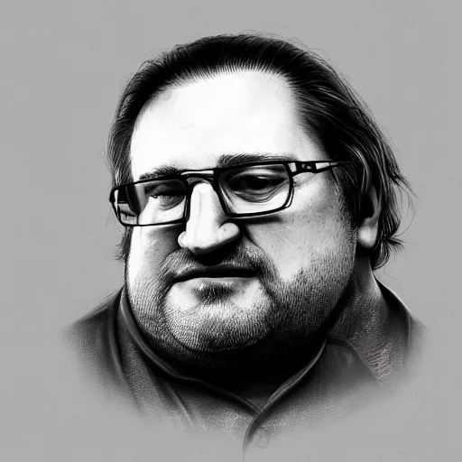 Gabe Newell by Kelvart on DeviantArt